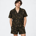 [MEN-COR] Pijama Pato caballero manga corta + short, frente