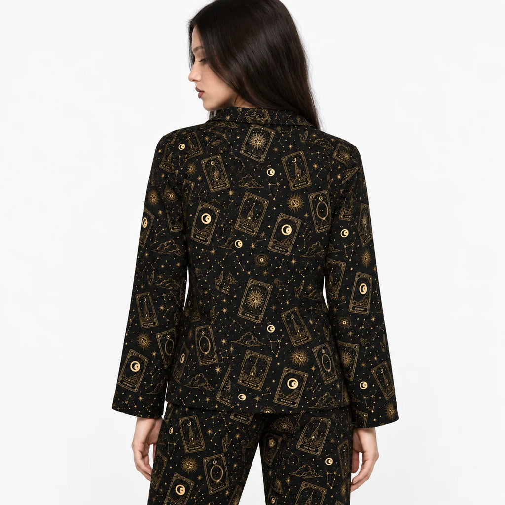 [WOM-LAR] Pijama Pato dama manga larga + pantalón, espalda
