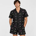 [MEN-COR] Pijama Raiza caballero manga corta + short, frente