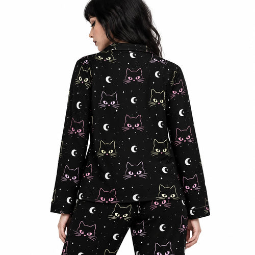 [WOM-LAR] Pijama Raiza dama manga larga + pantalón, espalda